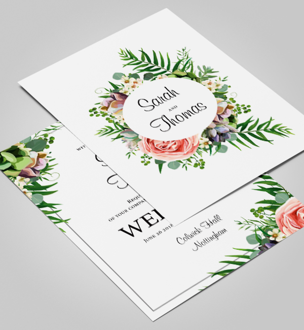 Wedding Flyer A6